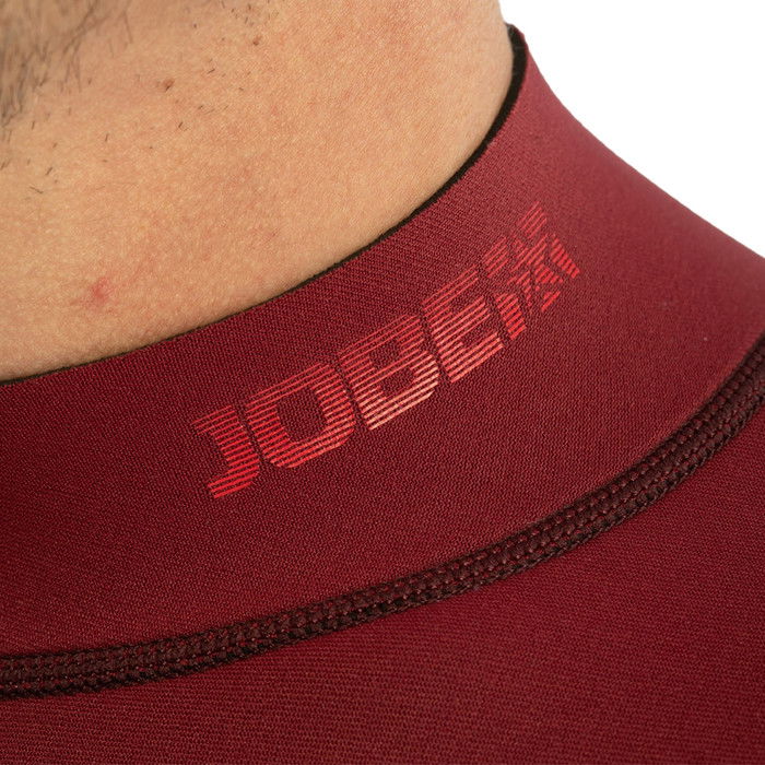 2024 Jobe Mnner Perth 3/2mm Rckenreiverschluss Shorty Neoprenanzug 30362100 - Red